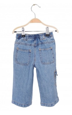 Jeans Friends, broderie picior, 12 luni