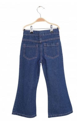 Jeans cusaturi roz Oldi, talie ajustabila, 5-6 ani