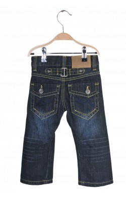 Jeans Peanuts by Cubus, talie ajustabila, 18 luni