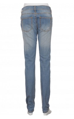 Jeans skinny Cubus, fermoare decorative, marime 34