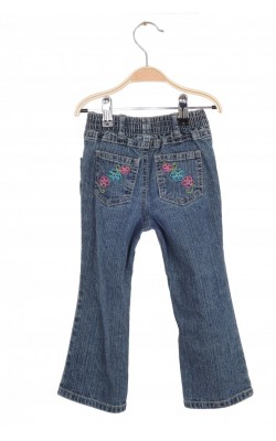Jeans cu buzunare brodate Xhilaration, 3 ani