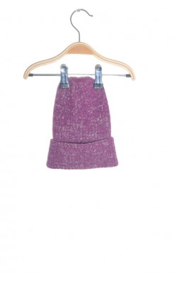 Long beanie Vossatassar, mix lana, 4-8 ani