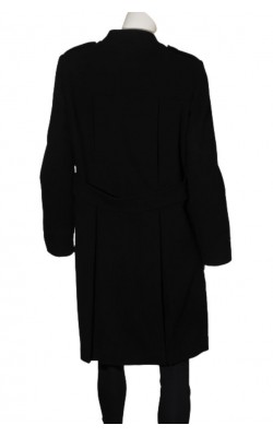 Palton negru lana Gap, marime 46