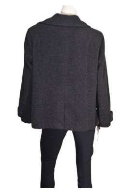Pardesiu scurt Zizzi Denim Identity, marime 48/50