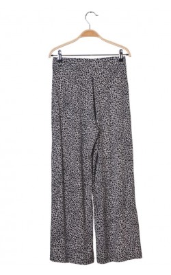 Pantalon culotte Gina Tricot, jerseu animal print, marime S