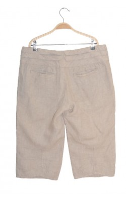Pantaloni 3/4 din panza de in Noa Noa, marime 44