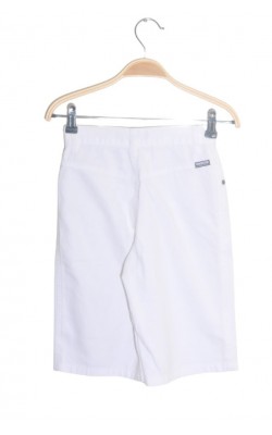 Pantaloni albi Claire, imprimeu picior, 10 ani