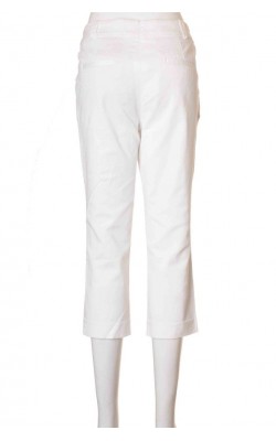 Pantaloni albi Lindex, marime 36