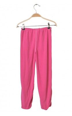 Pantaloni Battle Culture Official, fleece roz, 7-8 ani