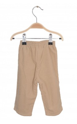 Pantaloni Benetton, velur captusit, 6 luni