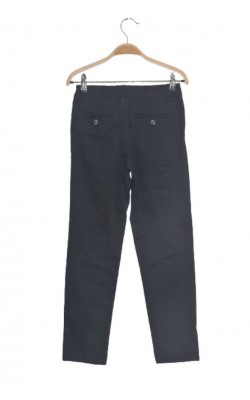 Pantaloni bleumarin H&M Slim Stretch, talie ajustabila, 10-11 ani