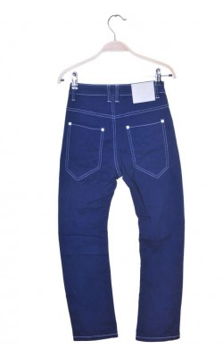 Pantaloni bleumarin Regus Jeans, talie ajustabila, 9 ani