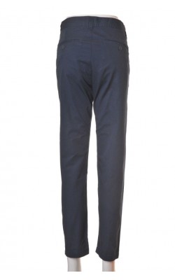 Pantaloni bleumarin Weekday, marime 40