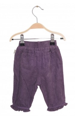 Pantaloni BombiBitt, velur captusit, 0-1 luni