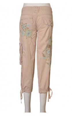Pantaloni brodati Miss Me, marime S