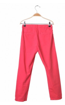 Pantaloni bumbac H&M, talie ajustabila, 9-10 ani