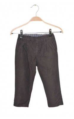 Pantaloni bumbac H&M, talie austabila, 18-24 luni