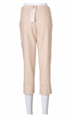 Pantaloni By Groth, stofa lana si matase, marime 42