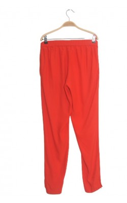 Pantaloni cu vipusca alba Just Female, vascoza, marime 36