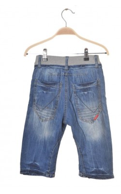 Pantaloni denim subtire Name It, talie ajustabila, 7-8 ani