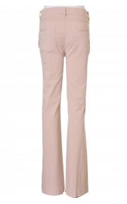 Pantaloni din denim bej H&M Divided, stretch, marime 34
