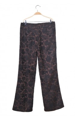Pantaloni eleganti din brocart Womens Concept, croi drept, marime 42