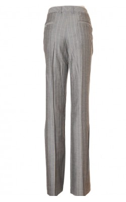 Pantaloni gri cu dungi bej Tara, marime 44