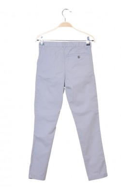 Pantaloni gri H&M, talie ajustabila, 9-10 ani