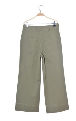 Pantaloni kaki Zara, tip culotte, marime 38