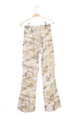 Pantaloni print army, 10-14 ani