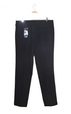 Pantaloni negri drepti Andrea, talie normala, marime 50