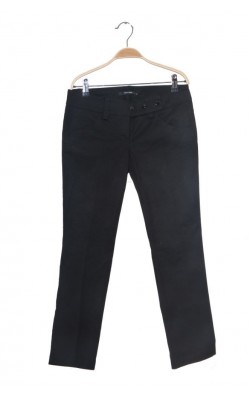 Pantaloni negri pana la glezna Vero Moda, marime 34
