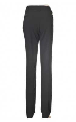Pantaloni negri Stockh Lm, croi drept, marime 42
