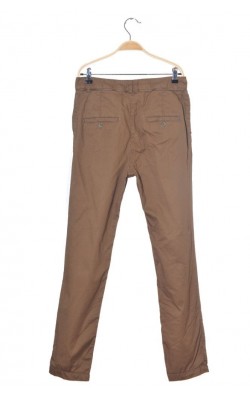Pantaloni pana cu pense H&M, marime 40