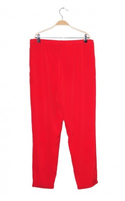 Pantaloni rosii pana la glezna Bik Bok, marime L