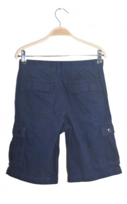 Pantaloni scurti bleumarin, talie ajustabila, 10 ani