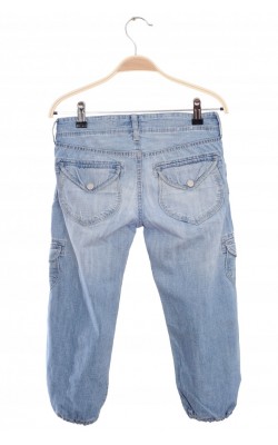 Pantaloni capris denim H&M, 10-11 ani
