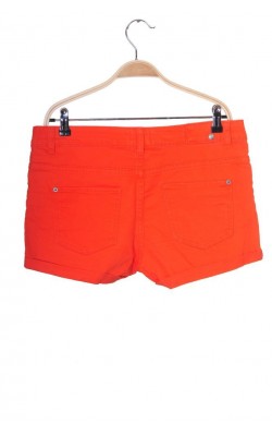 Pantaloni scurti denim portocaliu Gina Tricot, marime 38