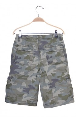 Pantaloni scurti print camuflaj Cherokee, talie ajustabila, 12 ani