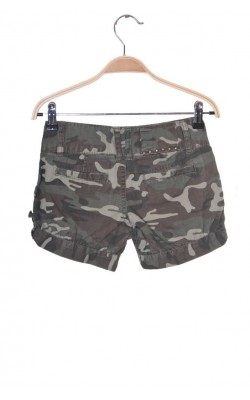 Pantaloni scurti print camuflaj Heart Quake, 8 ani