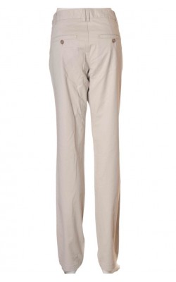 Pantaloni tigareta bej H&M L.o.g.g., marime 36
