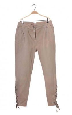 Pantaloni tigareta cu pense Freequent of Scandinavia, marime 46