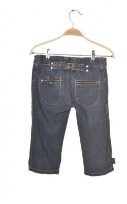 Pantaloni trei sferturi denim Freeze, talie ajustabila, 8 ani