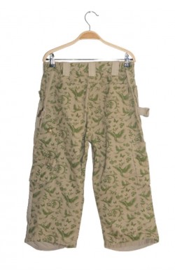 Pantaloni trei sferturi Garden Girl, marime 38
