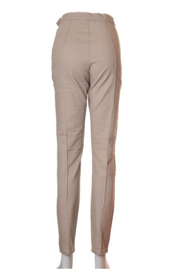 Pantlaloni Monki, fermoar lateral, marime 38