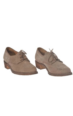 Pantofi Bally, piele intoarsa, marime 38
