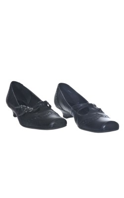 Pantofi cu barete Tamaris, piele naturala, marime 37