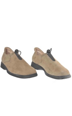 Pantofi dama 41 Hartjes, piele intoarsa