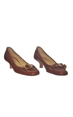 Pantofi din piele Stokton, talpa din piele, marime 36