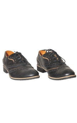Pantofi din piele The Embassy, marime 37.5
